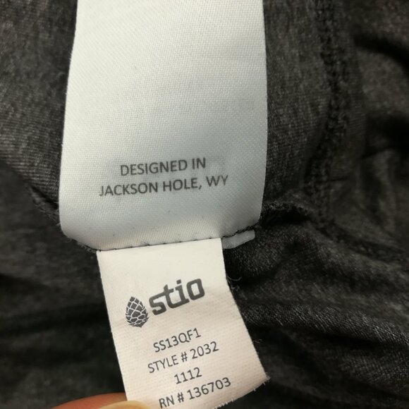 Stio Jacket Haven 1/2 Zip Pullover Stretch Gray Mens XL - Picture 5 of 13